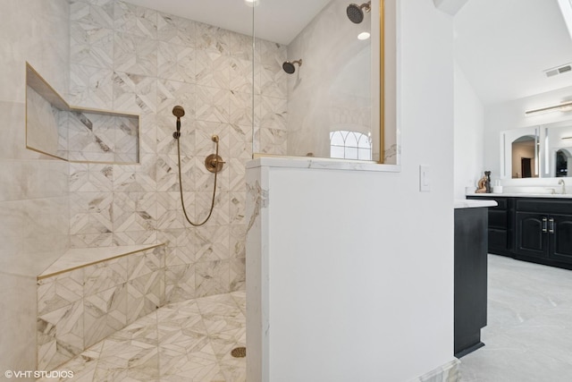 22844 Lakeview Estates Blvd, Frankfort, IL 60423 - full bath featuring a walk in shower and vanity