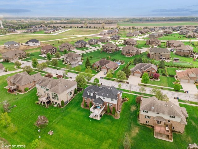 22844 Lakeview Estates Blvd, Frankfort, IL 60423 - aerial perspective of suburban area
