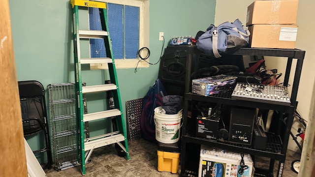 view of storage