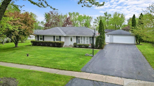 3700 Theodore St, Joliet, IL 60431 - ranch-style home with a front lawn