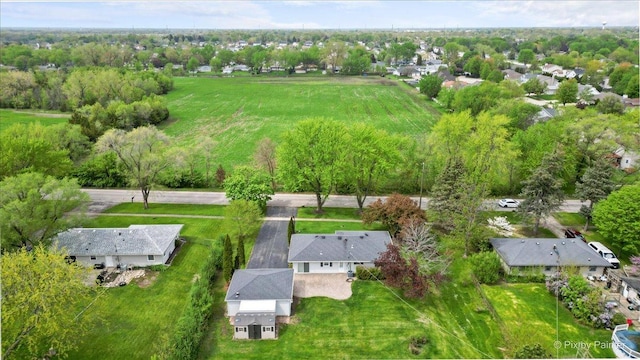 3700 Theodore St, Joliet, IL 60431 - aerial perspective of suburban area with a tree filled landscape