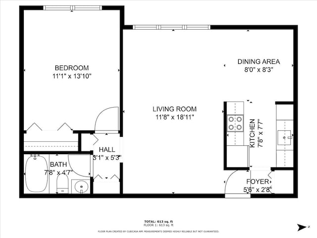 420 W Aldine Ave Unit 405, Chicago, IL 60657 - room layout