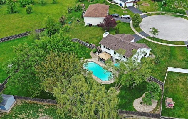 5157 Ribbon Ct, Monee, IL 60449 - view of subject property with a pool area