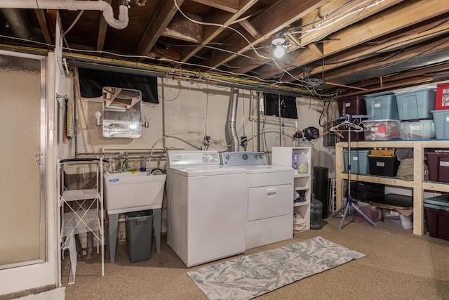 315 W Bennett St, Pontiac, IL 61764 - washroom with independent washer and dryer
