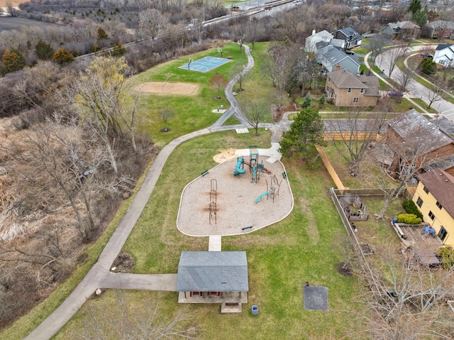 513 Trestle Ct, Grayslake, IL 60030 - aerial view of property's location with a recreational park