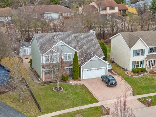 513 Trestle Ct, Grayslake, IL 60030 - aerial perspective of suburban area