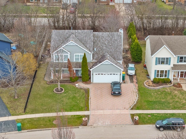 513 Trestle Ct, Grayslake, IL 60030 - aerial view of property and surrounding area