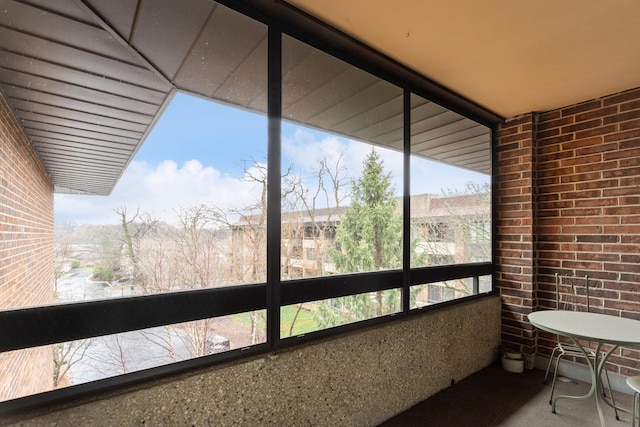 1401 Burr Oak Rd Unit 314B, Hinsdale, IL 60521 - sunroom featuring plenty of natural light