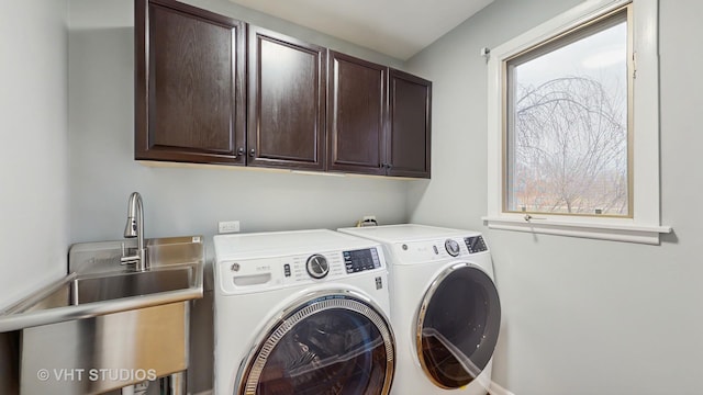 1375 Atkinson Rd, Green Oaks, IL 60048 - laundry room with cabinet space and separate washer and dryer