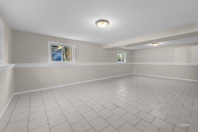 530 N Pioneer Dr, Addison, IL 60101 - below grade area with baseboards
