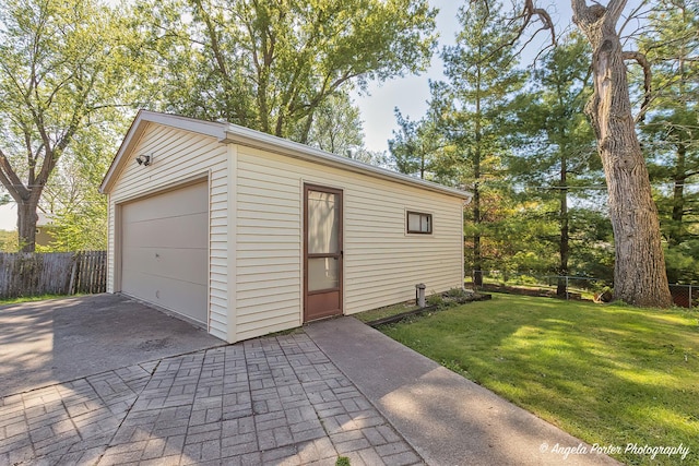 5308 Wonder Woods Dr, Wonder Lake, IL 60097 - view of detached garage
