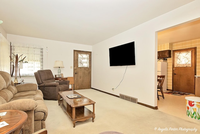 5308 Wonder Woods Dr, Wonder Lake, IL 60097 - living room with light colored carpet