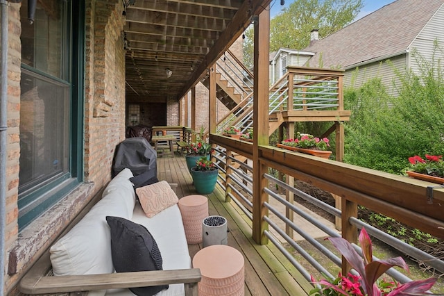 2250 W Argyle St Unit 1, Chicago, IL 60625 - balcony featuring stairs