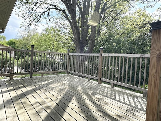 77 Briarcliff Ln, Bourbonnais, IL 60914 - view of wooden deck