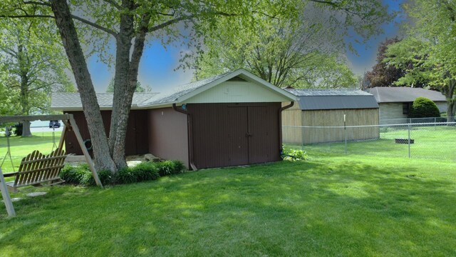 406 E Fine St, Ashkum, IL 60911 - view of shed