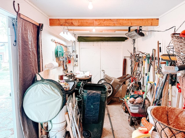 406 E Fine St, Ashkum, IL 60911 - view of garage