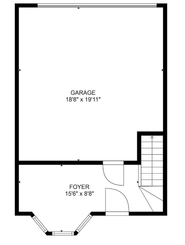 5127 N Damen Ave Unit B, Chicago, IL 60625 - floor plan / room layout