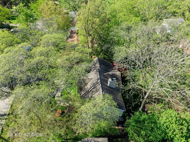 630 Juniper Rd, Glenview, IL 60025 - view from above of property