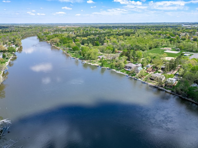 10632 Ventura Blvd, Machesney Park, IL 61115 - aerial view of property's location featuring a nearby body of water and a heavily wooded area