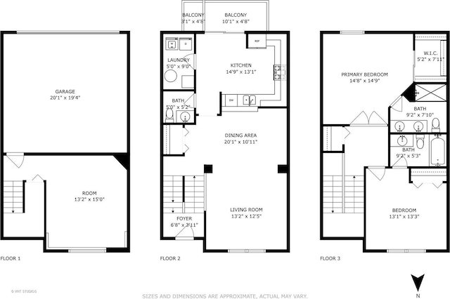 1098 N Claremont Dr Unit 1, Palatine, IL 60074 - property floor plan