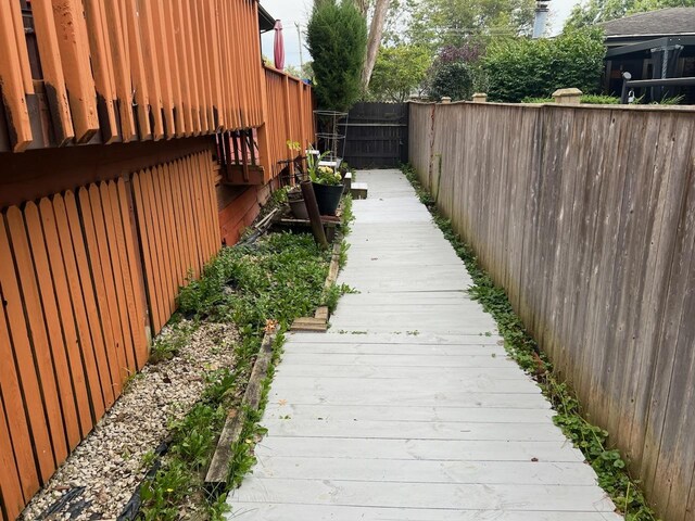 8734 W 99th St, Palos Hills, IL 60465 - wooden deck featuring fence