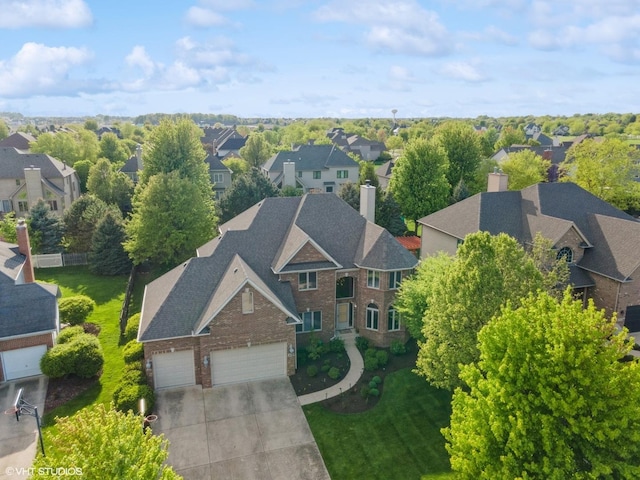 25738 W Sunnymere Dr, Plainfield, IL 60585 - aerial view of residential area