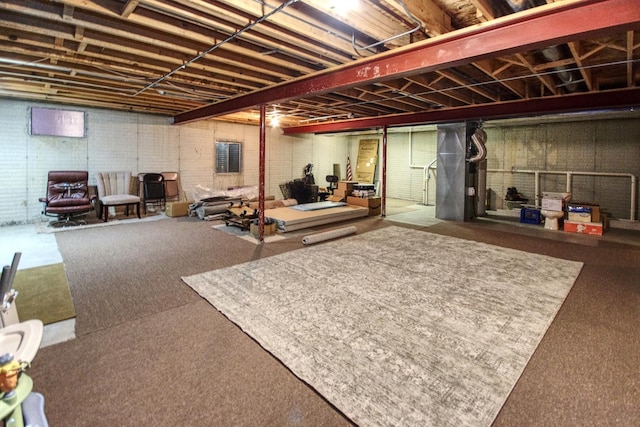 25451 Regent Blvd, Shorewood, IL 60404 - finished below grade area featuring heating unit