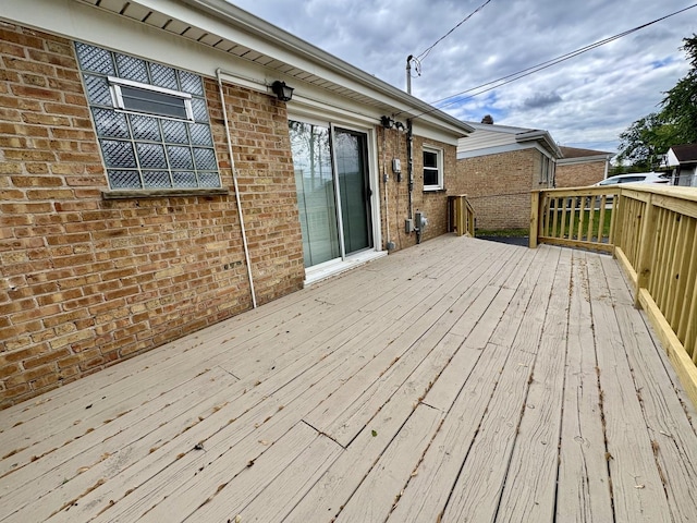 2122 Mandel Ave, Westchester, IL 60154 - view of wooden terrace