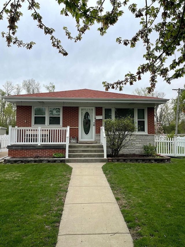 5941 W 99th St, Oak Lawn, IL 60453 - single story home featuring brick siding