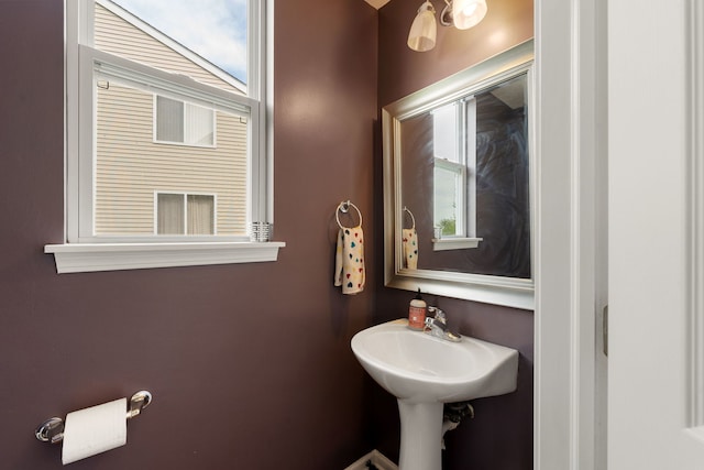 16030 Tahoe Ln, Crest Hill, IL 60403 - bathroom with healthy amount of natural light and a sink