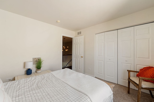 16030 Tahoe Ln, Crest Hill, IL 60403 - bedroom featuring carpet floors and a closet