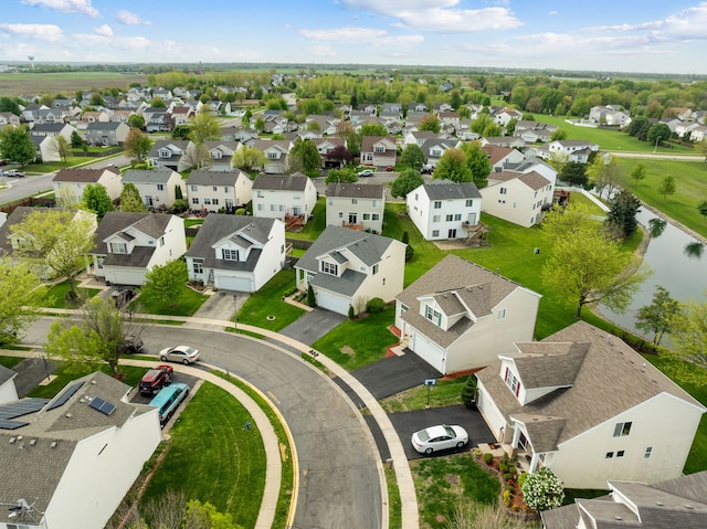 16030 Tahoe Ln, Crest Hill, IL 60403 - aerial view of residential area with a large body of water