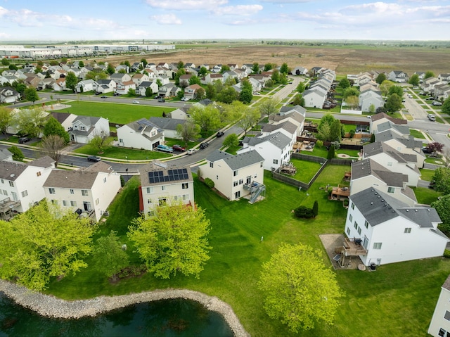 16030 Tahoe Ln, Crest Hill, IL 60403 - aerial view of residential area featuring a large body of water