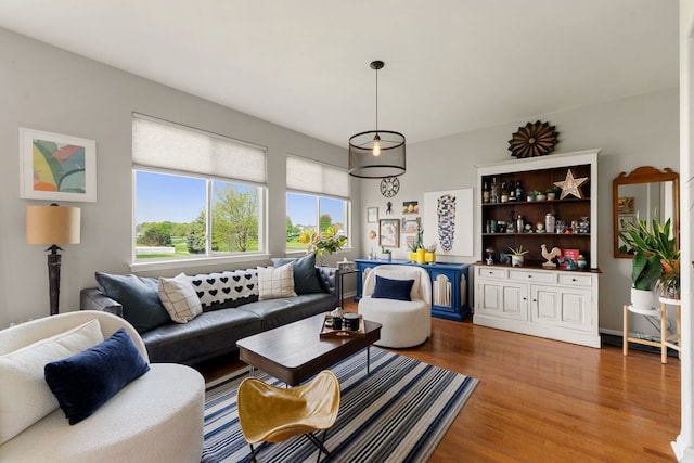 16030 Tahoe Ln, Crest Hill, IL 60403 - living room featuring wood finished floors
