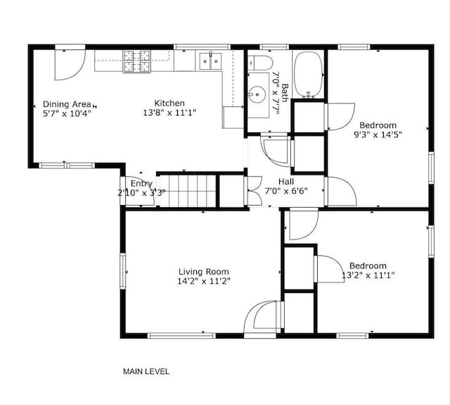 505 S Maple St, Urbana, IL 61801 - room layout