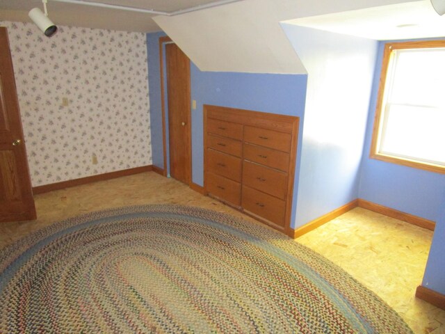 additional living space with baseboards