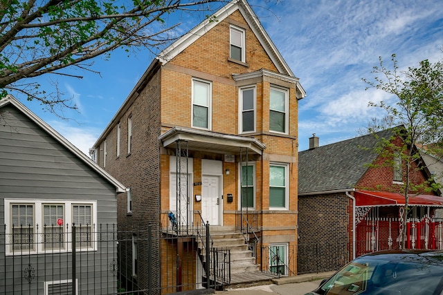 9841 S Ewing Ave, Chicago, IL 60617 - view of front of property with brick siding