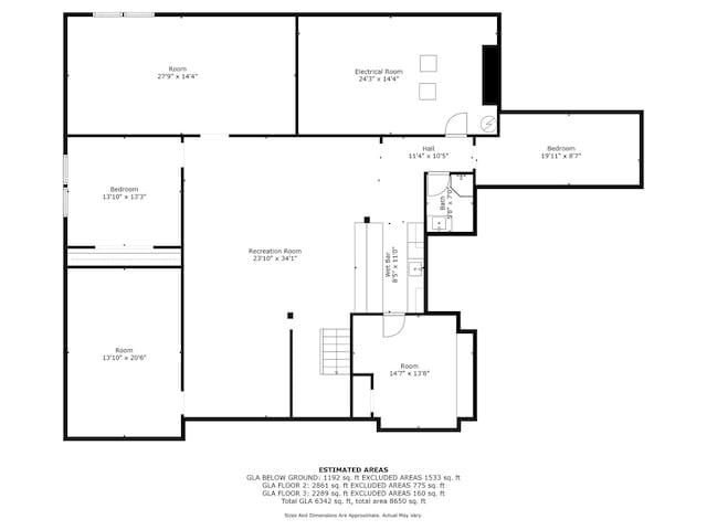 floor plan / room layout