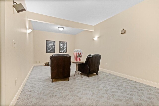 2297 Deer Ridge Ct, Carlock, IL 61725 - carpeted cinema with baseboards