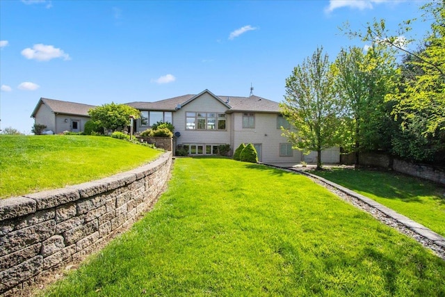 2297 Deer Ridge Ct, Carlock, IL 61725 - back of house featuring a yard