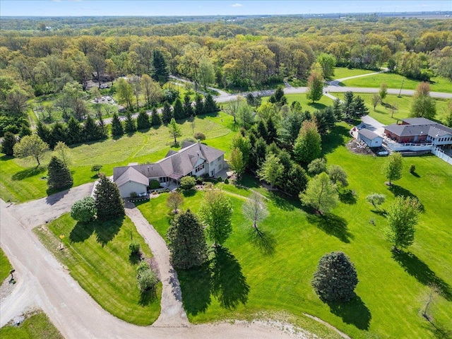 2297 Deer Ridge Ct, Carlock, IL 61725 - drone / aerial view of a forest