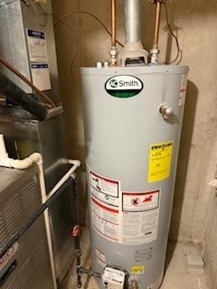 utilities featuring water heater