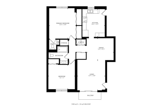 116 Steeple Dr Unit E, Buffalo Grove, IL 60089 - floor plan / room layout