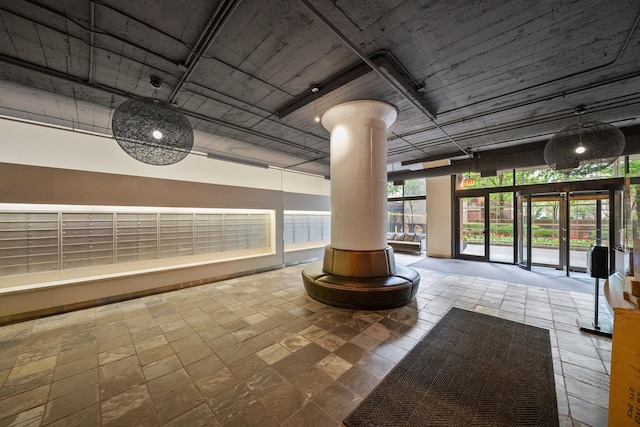 view of community lobby