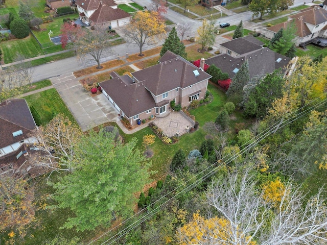 631 Indian Trail Dr, Palos Park, IL 60464 - aerial view of residential area