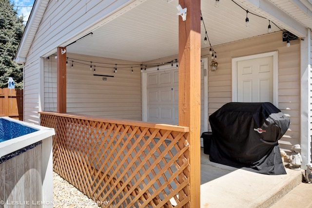 3309 N Ozanam Ave, Chicago, IL 60634 - wooden deck featuring fence and area for grilling