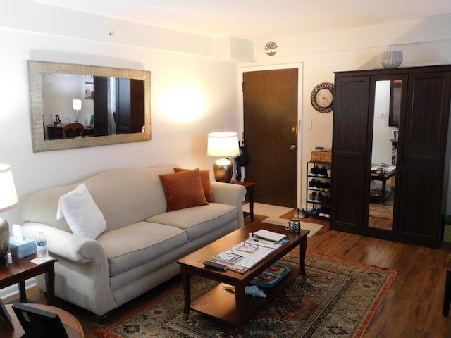 17242 71st Ct Unit 4, Tinley Park, IL 60477 - living area with wood finished floors