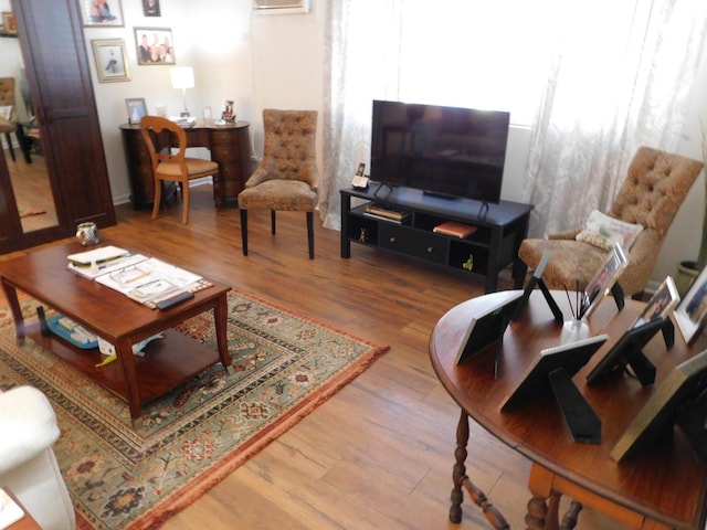 17242 71st Ct Unit 4, Tinley Park, IL 60477 - living area featuring wood finished floors