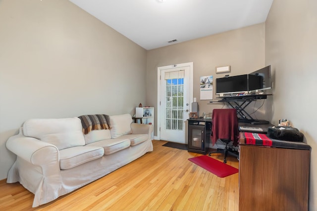 908 W Lakeside Pl Unit 3W, Chicago, IL 60640 - office with hardwood / wood-style floors