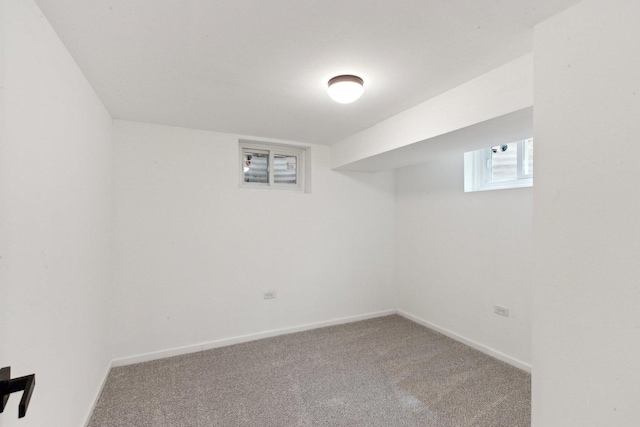6709 W Menominee Pkwy, Palos Heights, IL 60463 - basement with carpet flooring and baseboards